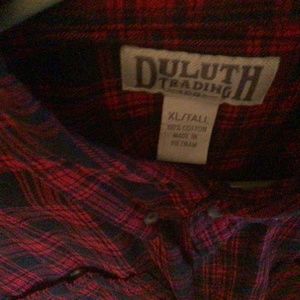 Duluth Trader Flannel Shirt